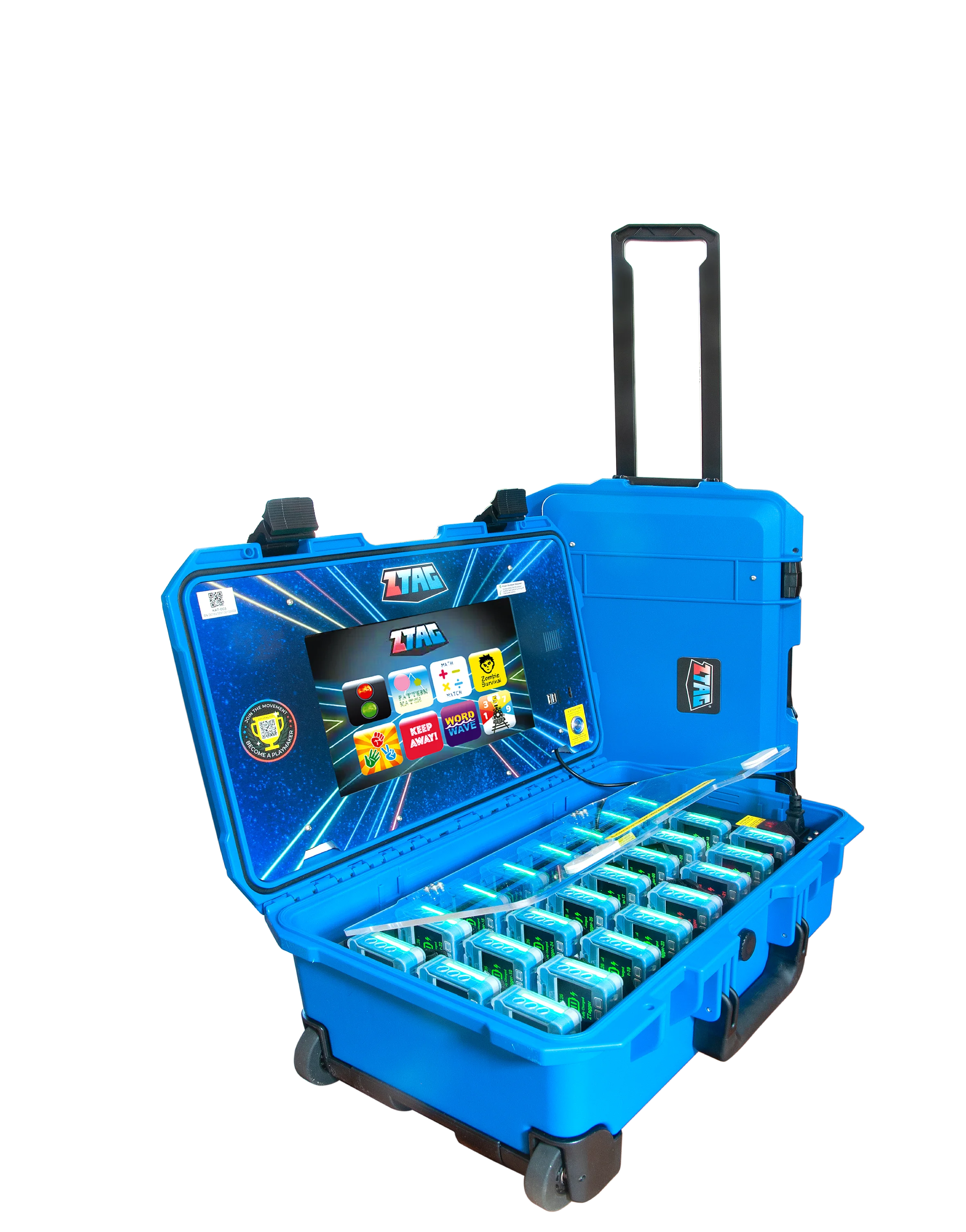 Z.U.E.S Command Center tablet interface